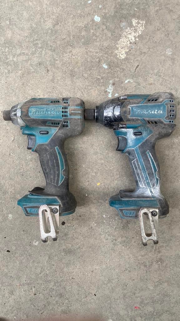 2 makita schroefmachines, Doe-het-zelf en Bouw, Ophalen, Gebruikt