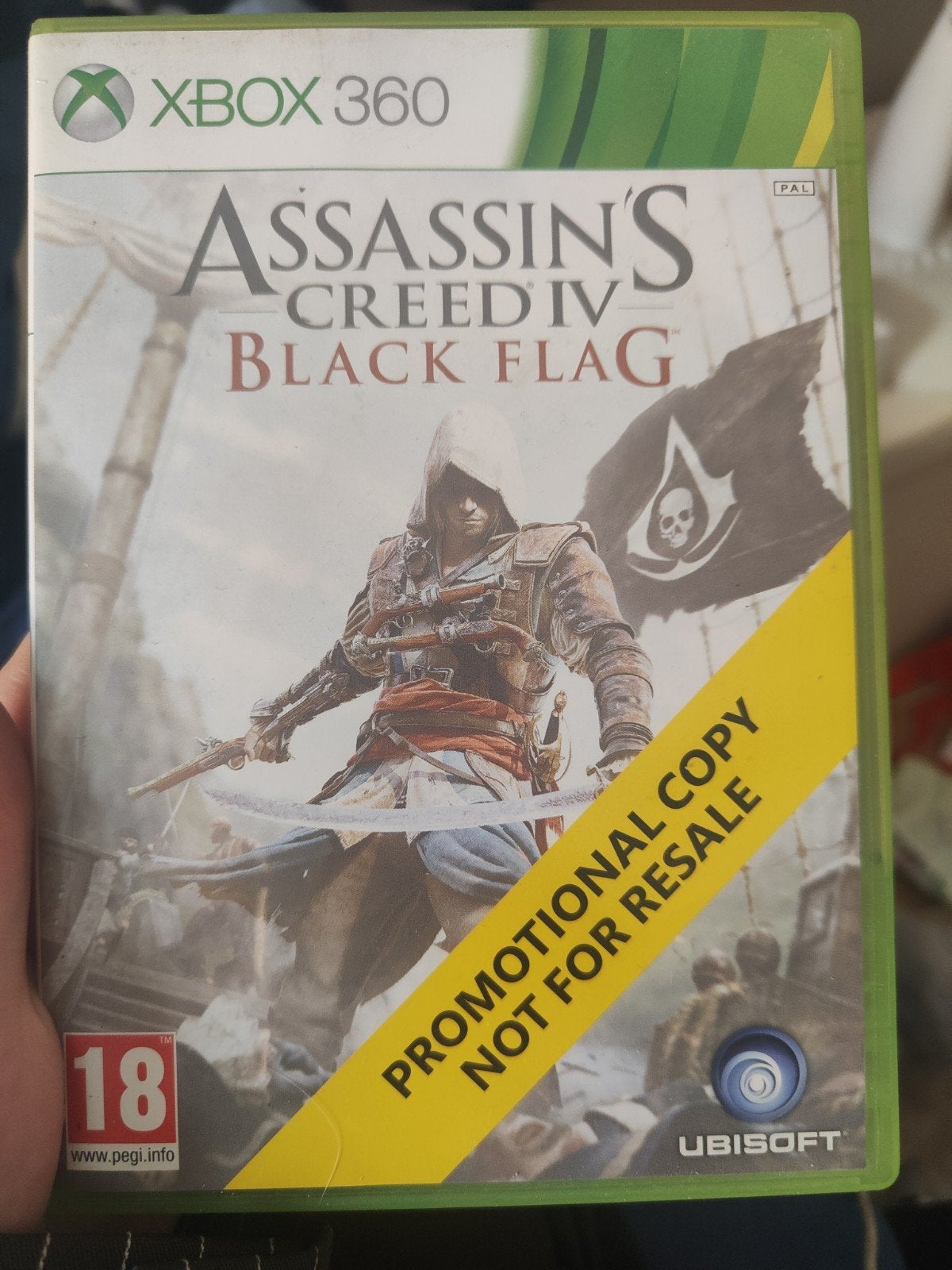 ASSASINS CREED IV BLACK FLAG, Enlèvement