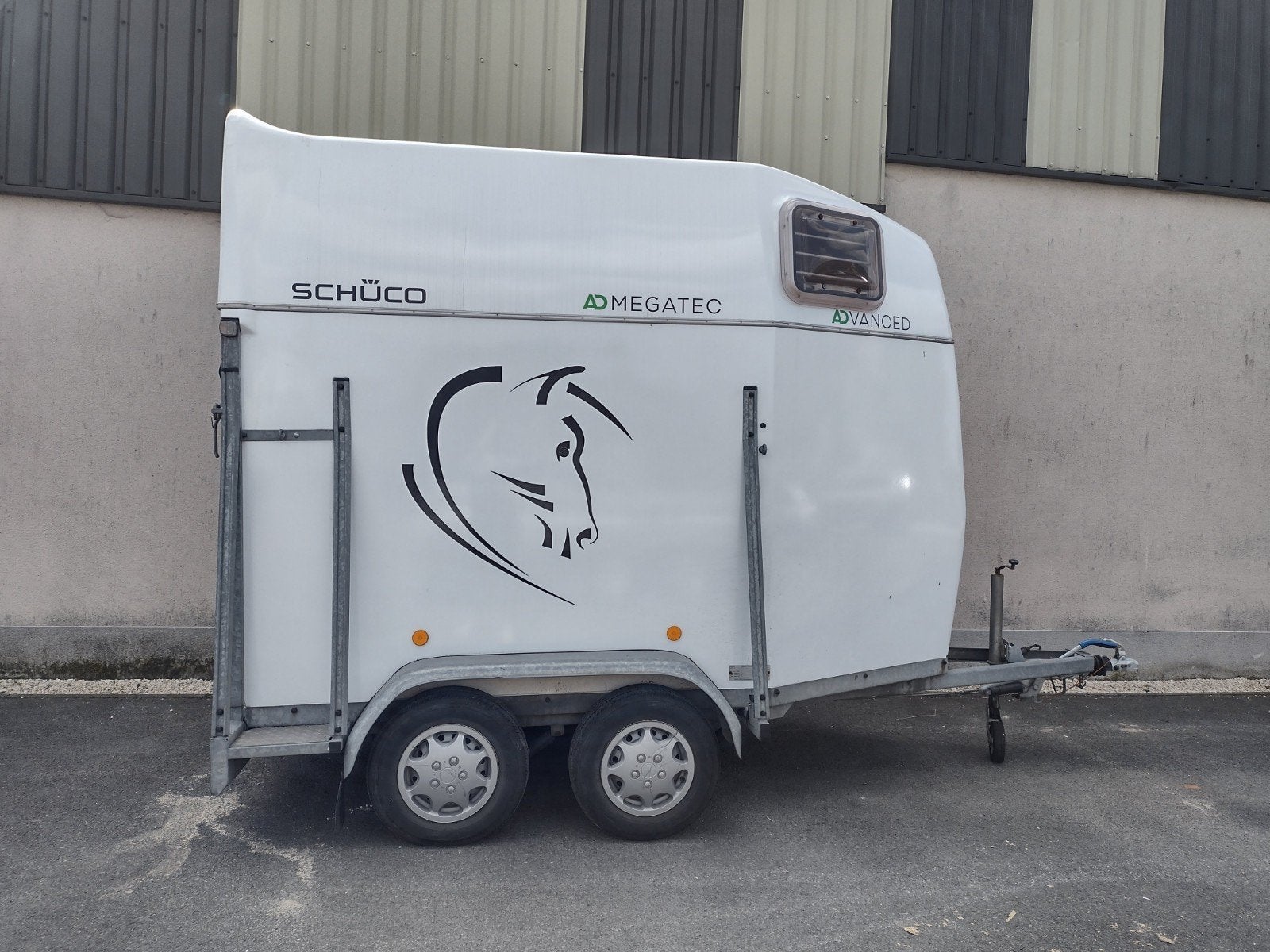 trailer 2 paard, Dieren en Toebehoren, Ophalen, Gebruikt
