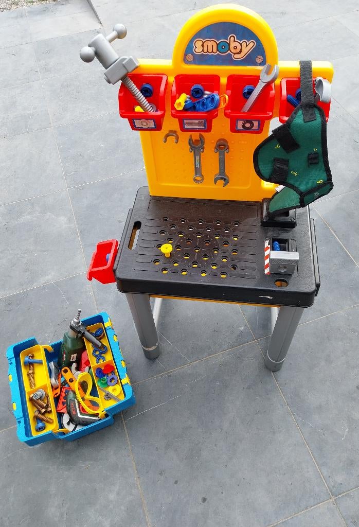 Werkbank smoby, Kinderen en Baby's, Ophalen, Gebruikt