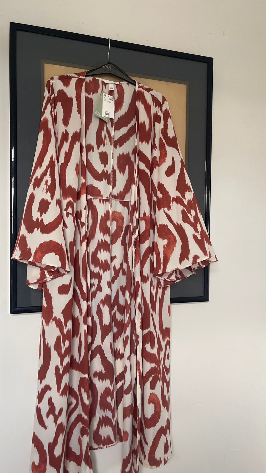 H&M Long Wrap Dress / Wikkeljurk, Vêtements | Femmes, Blouses & Tuniques, Enlèvement ou Envoi, Neuf, Taille 42/44 (L), Autres couleurs