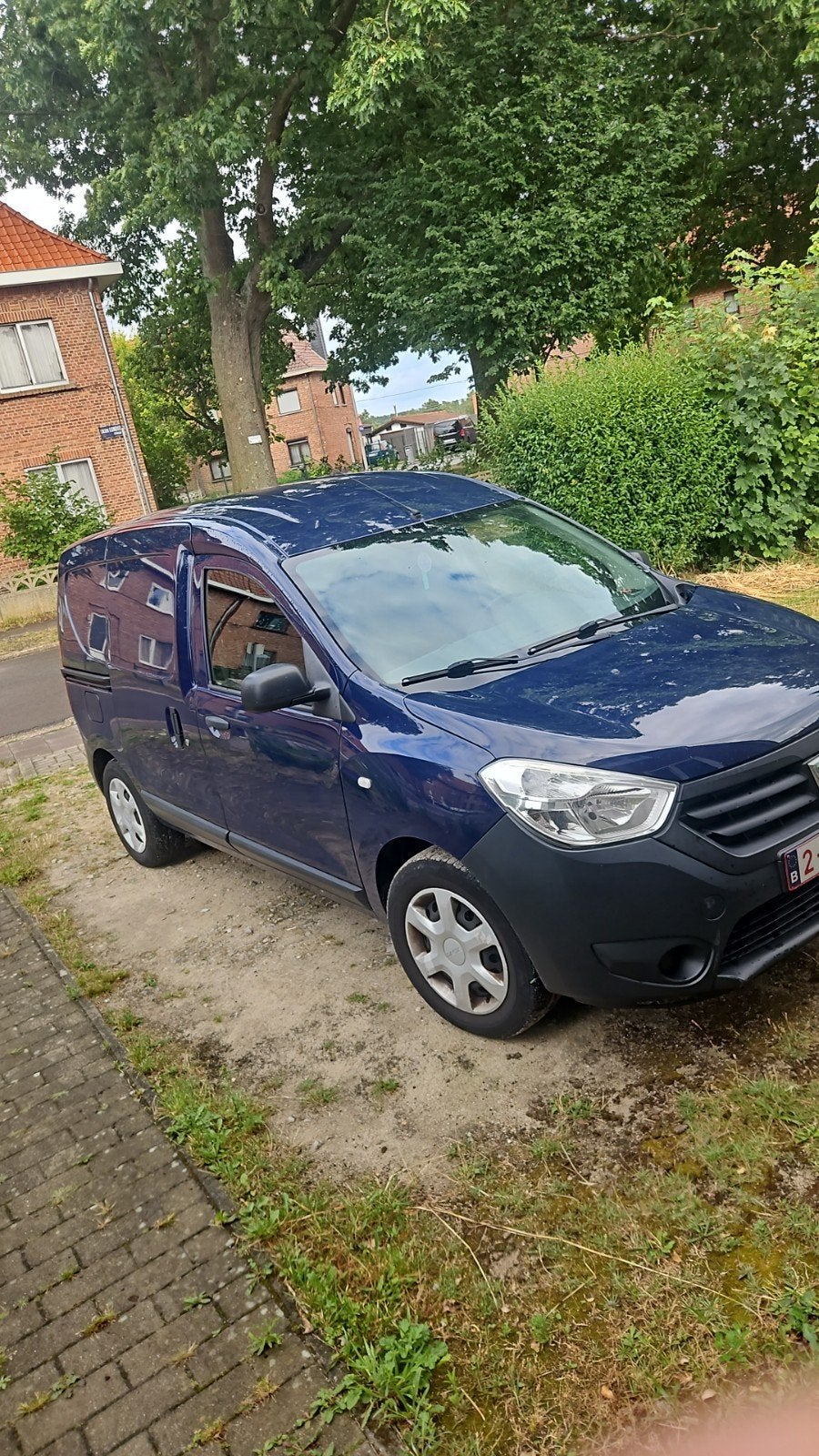 Dacia Dokker 1.6 benzine lichte vracht, Euro 5, Stof, 1200 kg, Grijs