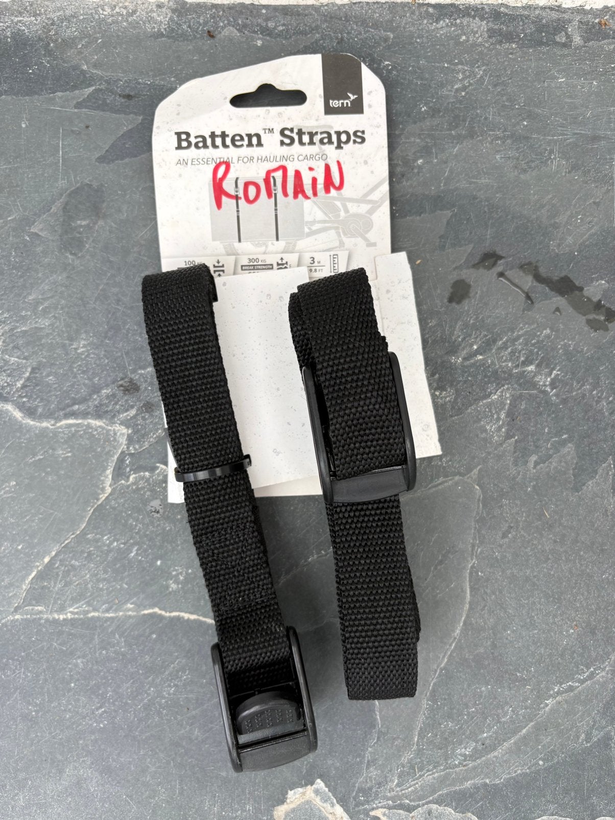 Tern GSD Batten Straps – 2 sangles cargo 3 m – neuves, Enlèvement ou Envoi, Comme neuf