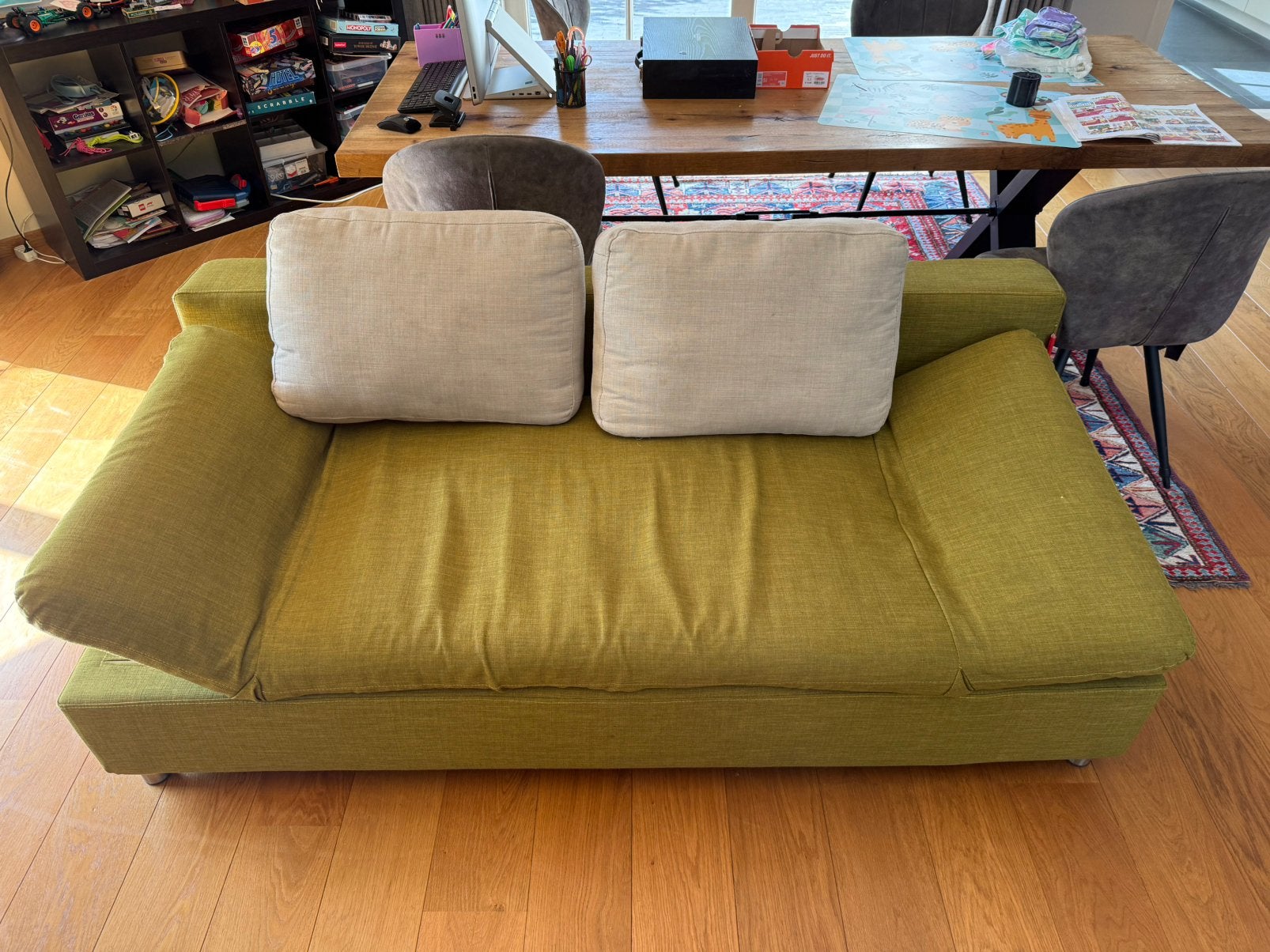 Sofabed - gratis op te halen, 75 à 100 cm, 150 à 200 cm, Enlèvement, Utilisé