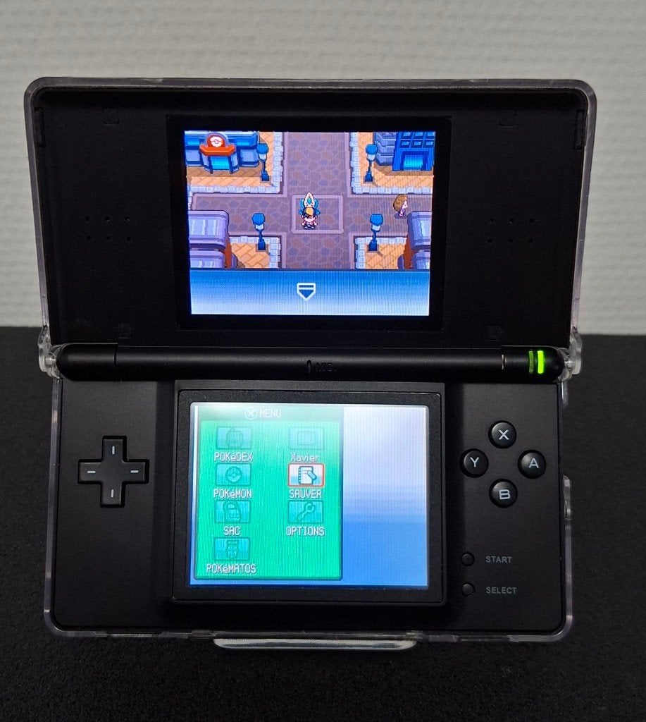 Nintendo DS Lite Noire & Rouge – État neuf + accessoires, Met games, Ophalen of Verzenden, Zo goed als nieuw, Rood