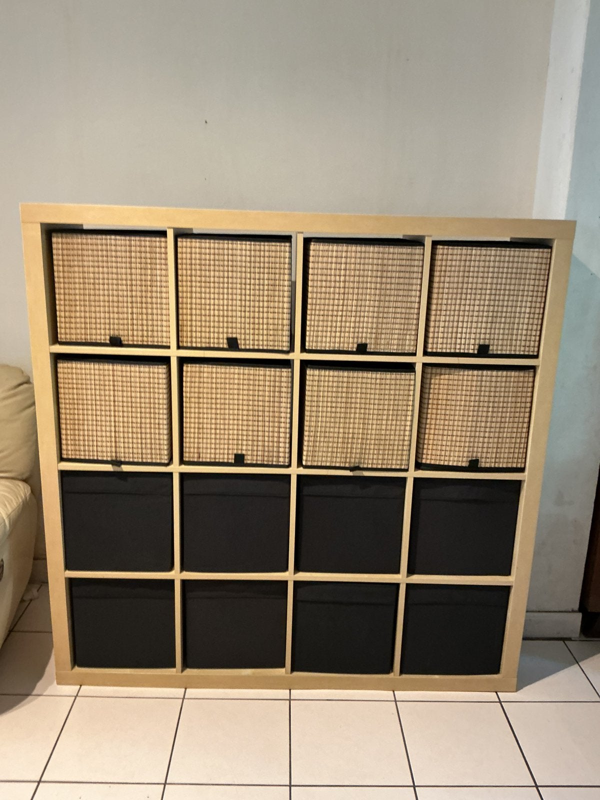 Ikea kallax 4x4, Ophalen, Gebruikt