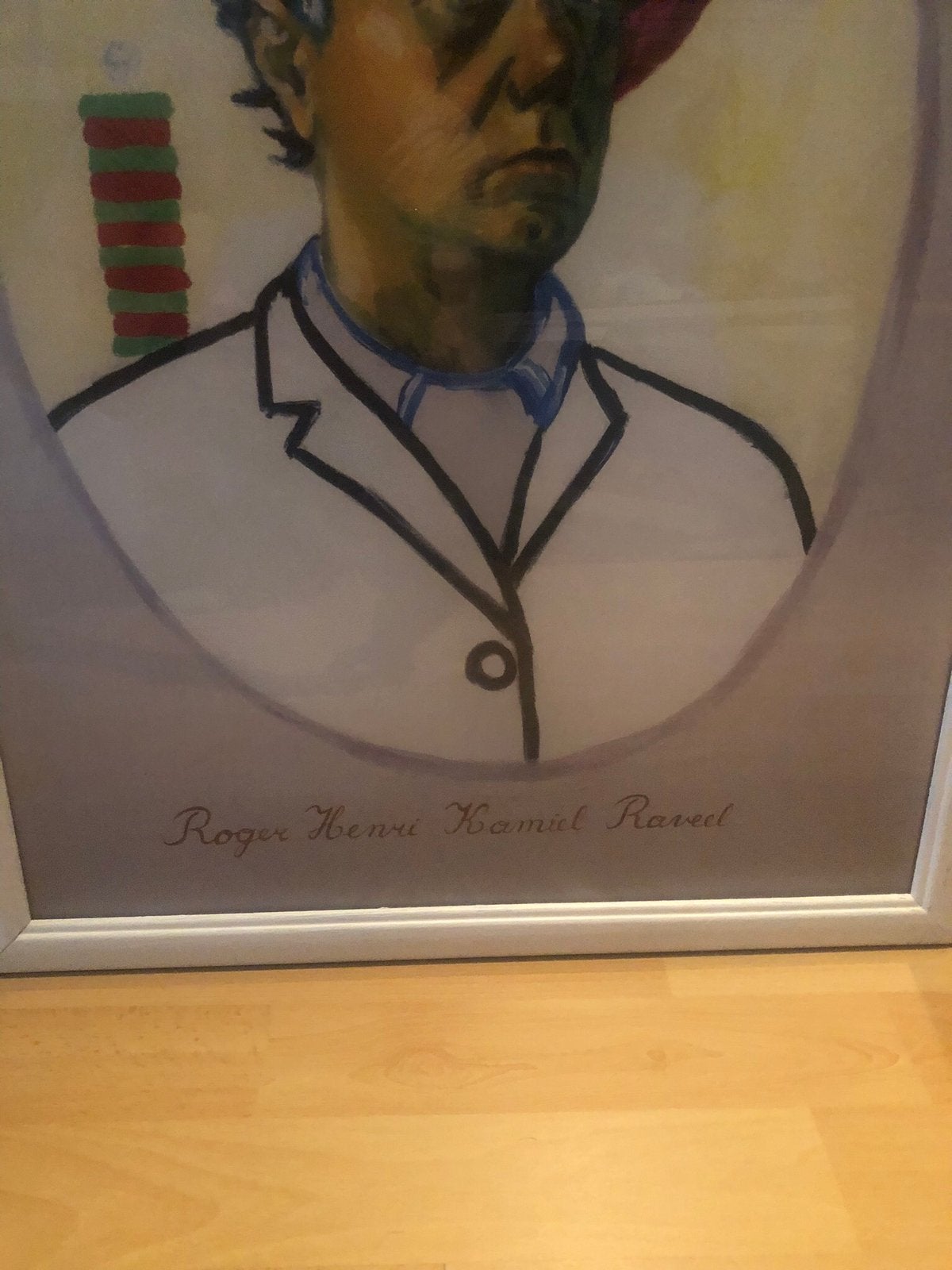 Zelfportret Roger Raveel, Enlèvement, Sérigraphie