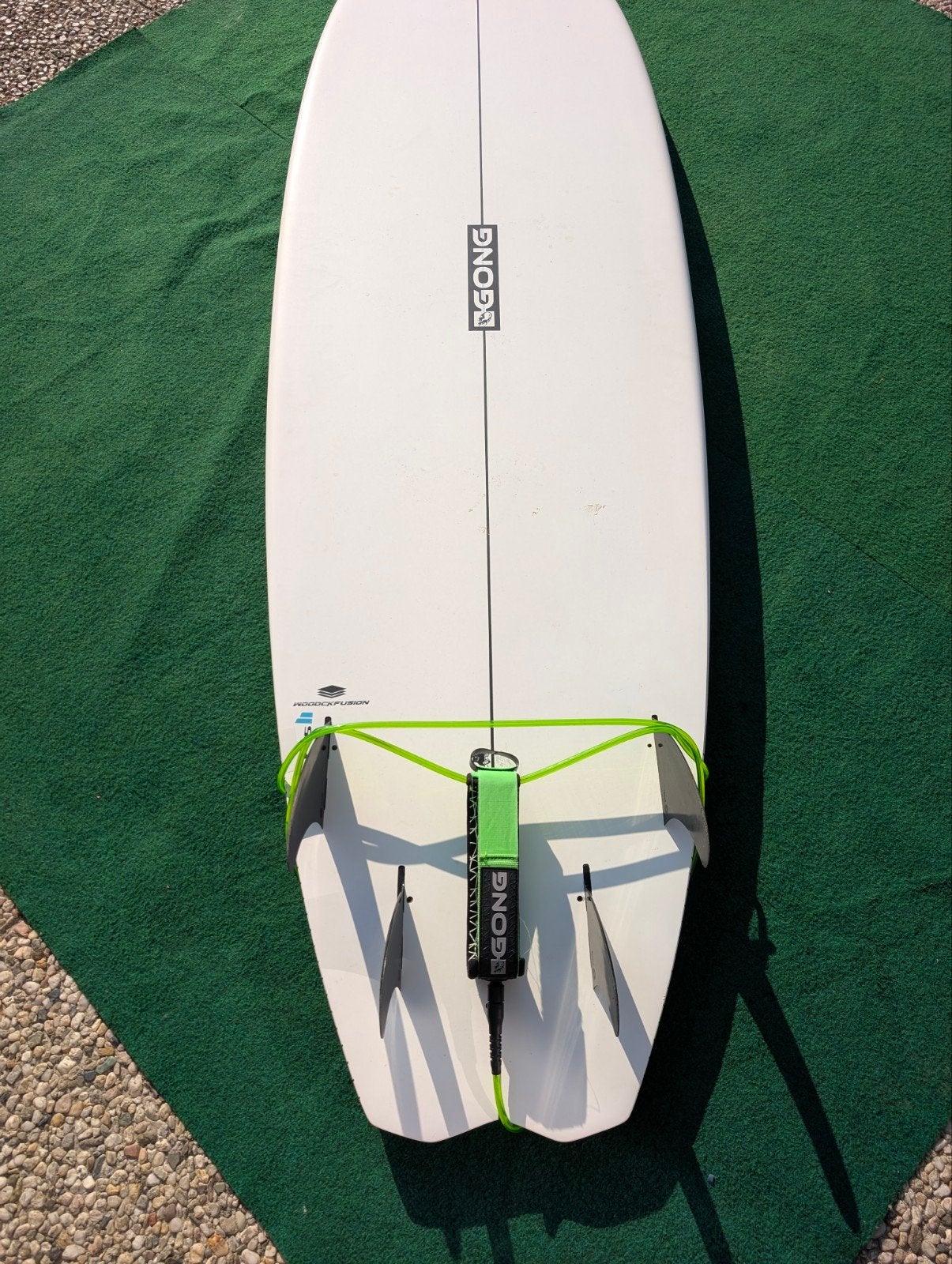 Gong Batmop WCFK 6.10 44L FCS2 in Goede Staat Compleet, Ophalen, Gebruikt, Funboard, Met vinnen