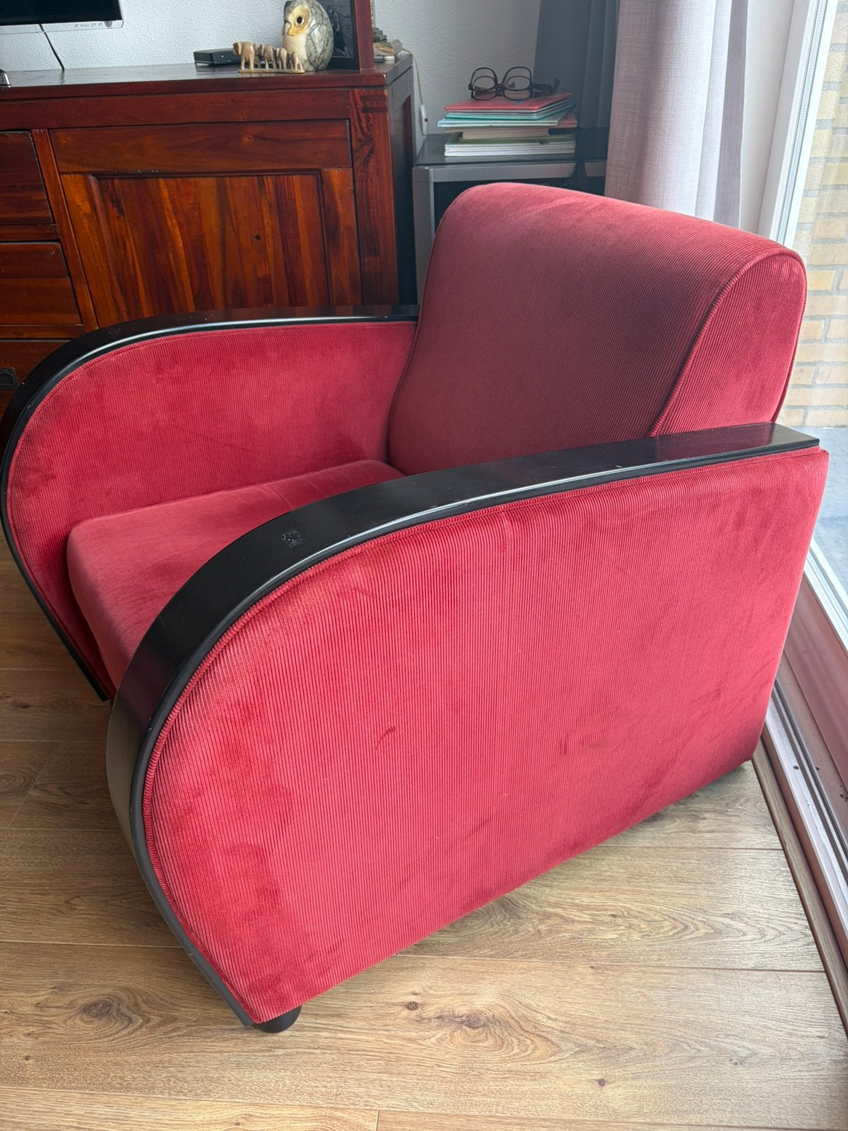 Art Deco fauteuil rooker fauteuil Dutch Seating Company, Enlèvement