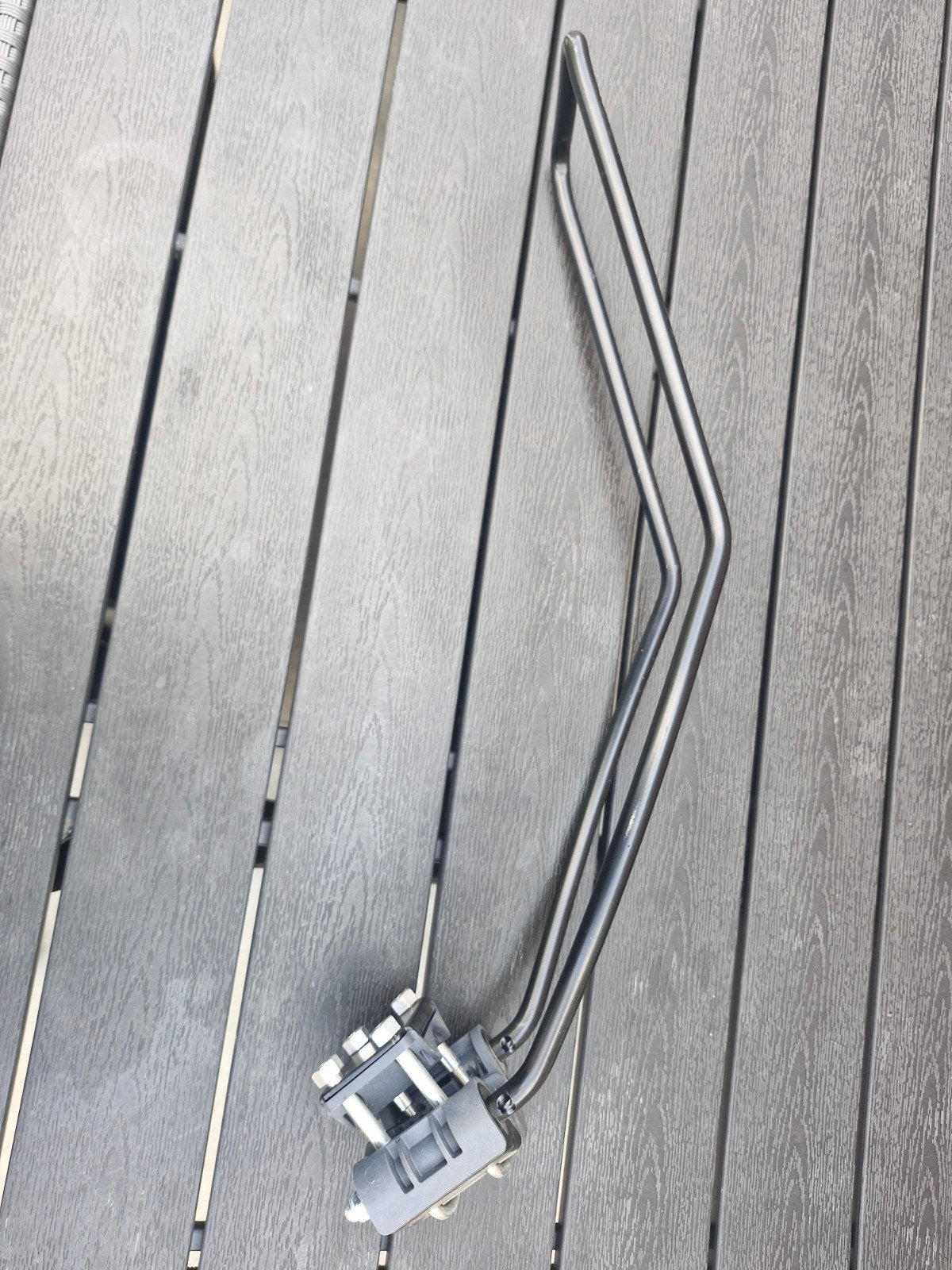 Beugel kinderzitje voor mtb, Ophalen