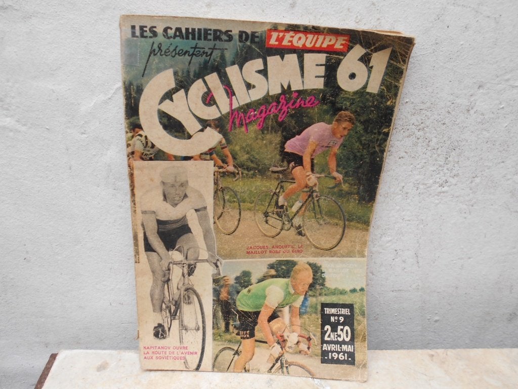 boekje wielrennen  cyclisme   1961, Boeken, Ophalen of Verzenden