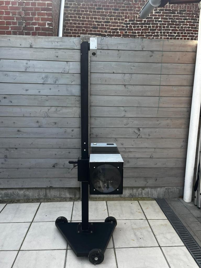 Afstellen auto lichten, Ophalen