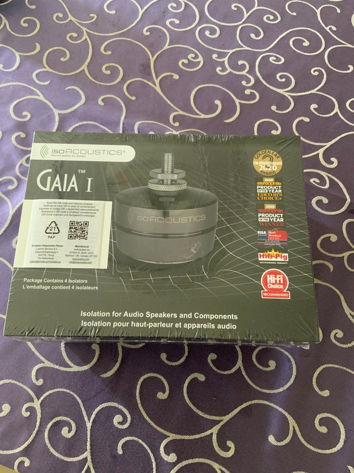 Isoacoustics Gaia 1, TV, Hi-fi & Vidéo, Enceintes, Neuf, Enceintes stéréo, Enlèvement ou Envoi
