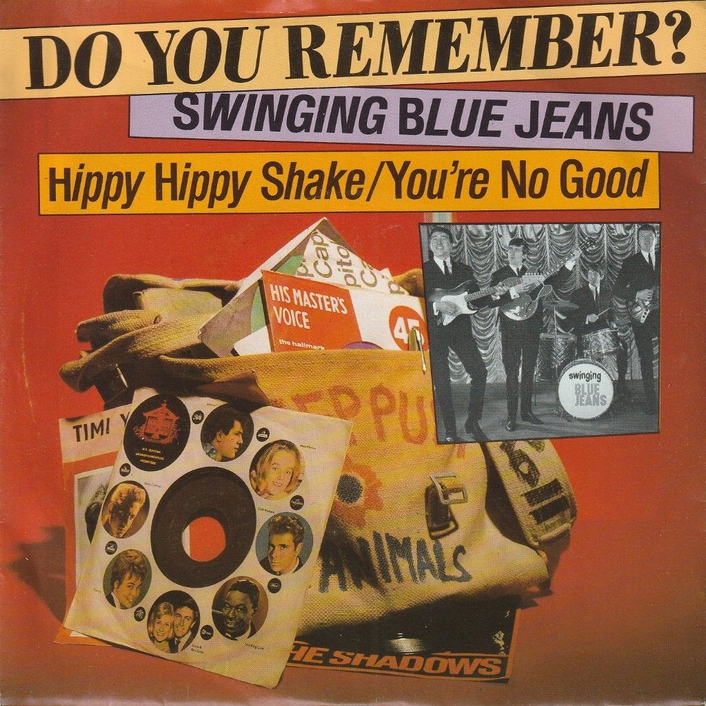 Swinging Blue Jeans - Hippy hippy shake, 7 inch, Ophalen of Verzenden, Zo goed als nieuw, Fotohoes