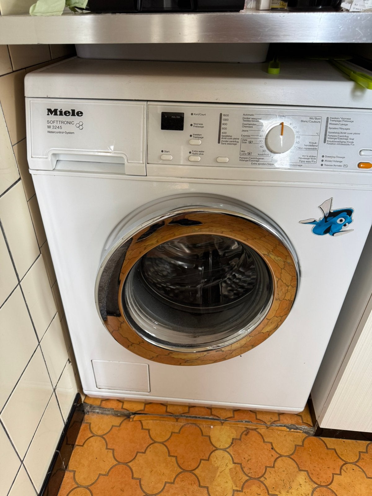 Miele Softtronic W 3245, Ophalen, 6 tot 8 kg, Gebruikt, 1600 toeren of meer