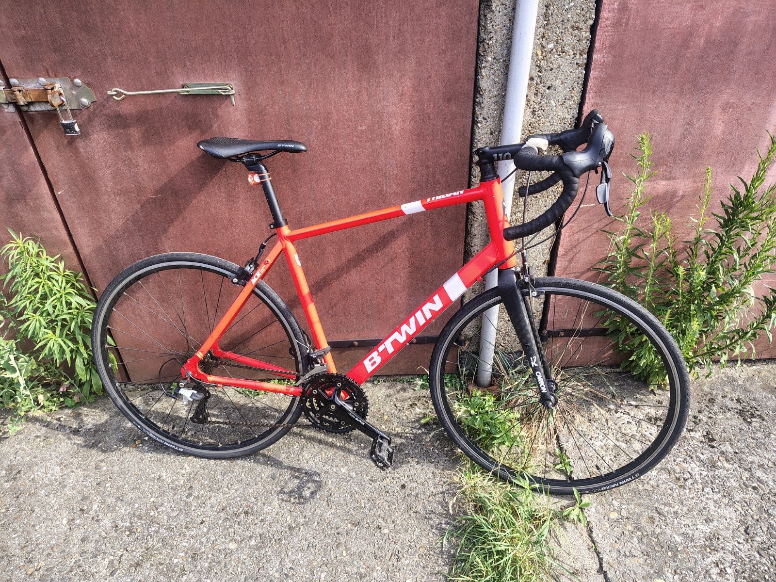 Triban 500 XL racefiets, Vélos & Vélomoteurs, Enlèvement, Carbone