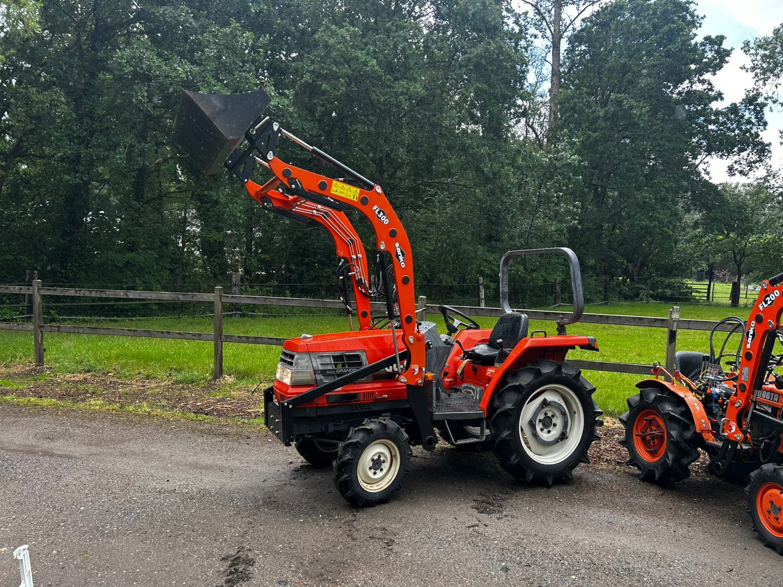 Kubota GL23 avec nouveau chargeur frontal (350 kg de levage), Enlèvement ou Envoi