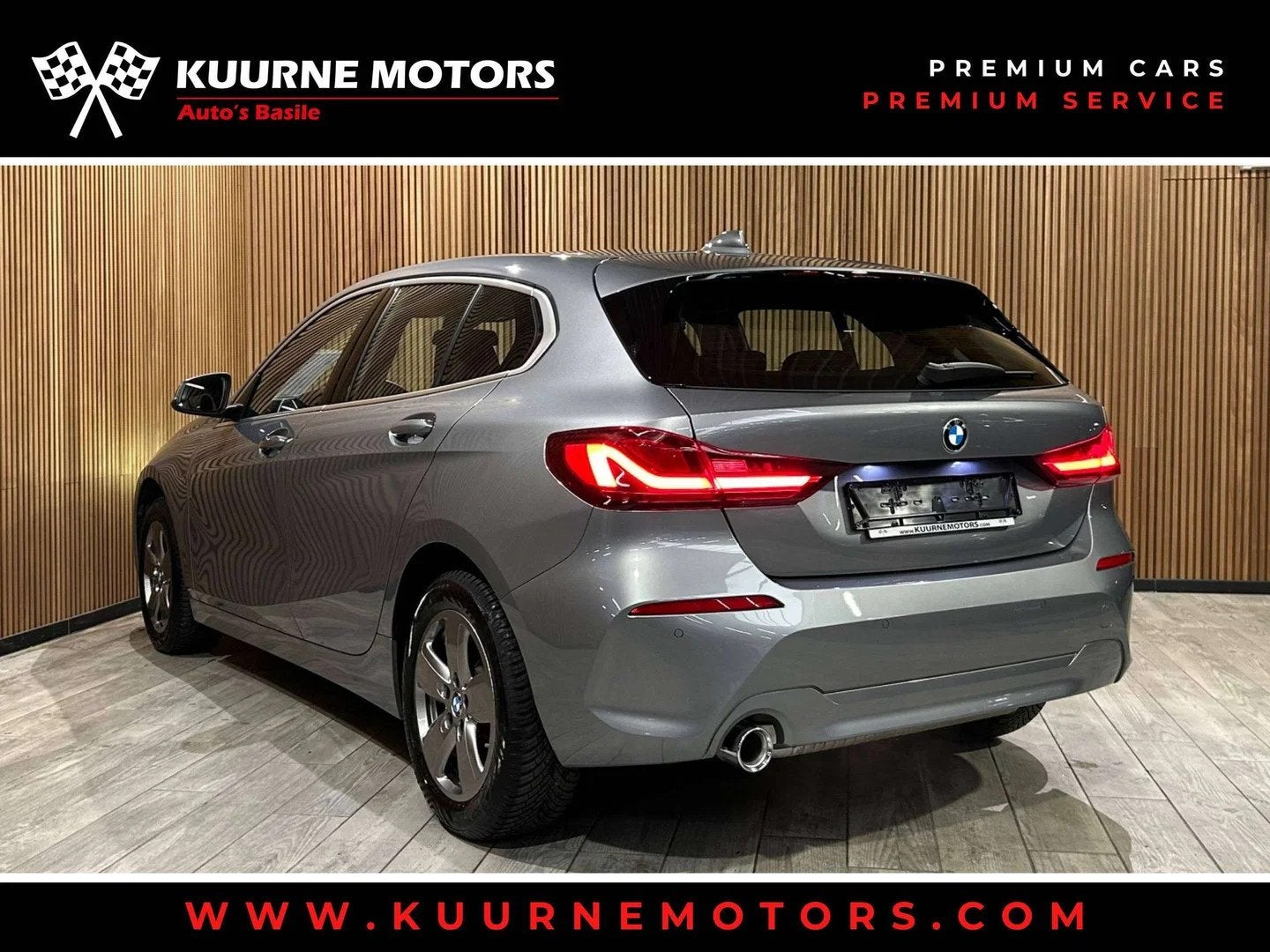 BMW 1 Serie 116 i Alu16"/Led/Leder/Dab/Cruise/Carplay *1j ga, Skiluik, 1940 kg, 1 Reeks, Gebruikt
