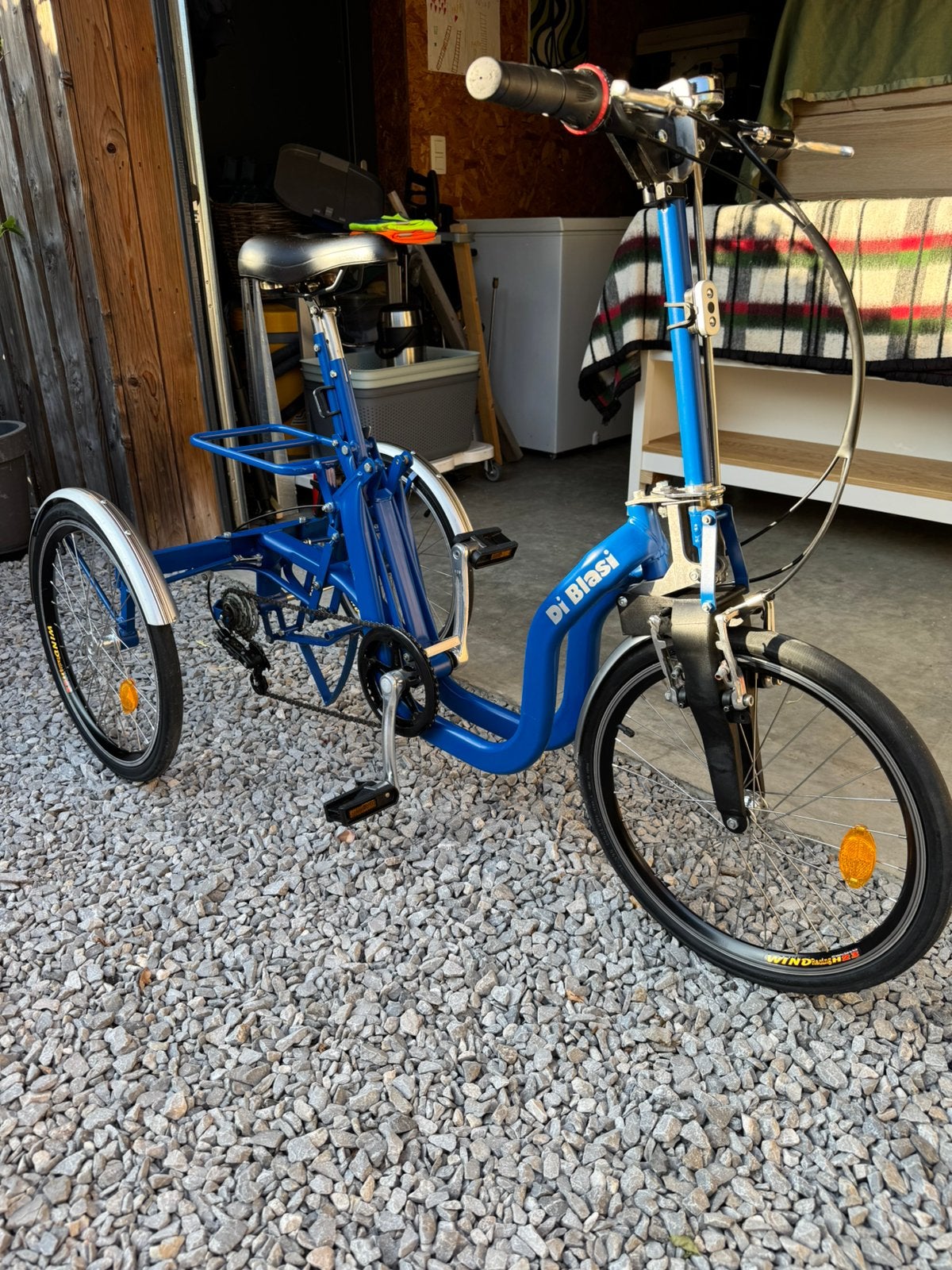 Tricycle pliable Di Blasi, Vélos & Vélomoteurs, Vélos | Tricycles, Enlèvement ou Envoi, Comme neuf