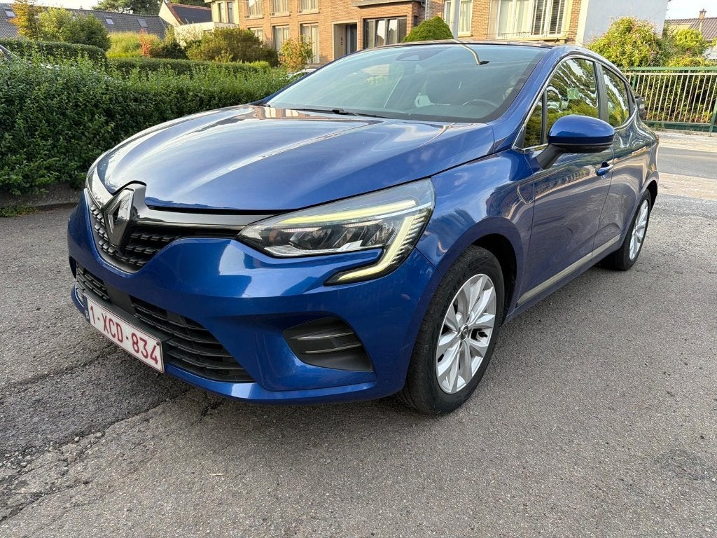 Renault Clio Clio 1.33 TCe Intense EDC GPF, Euro 6, 4 cilinders, Blauw, 1333 cc
