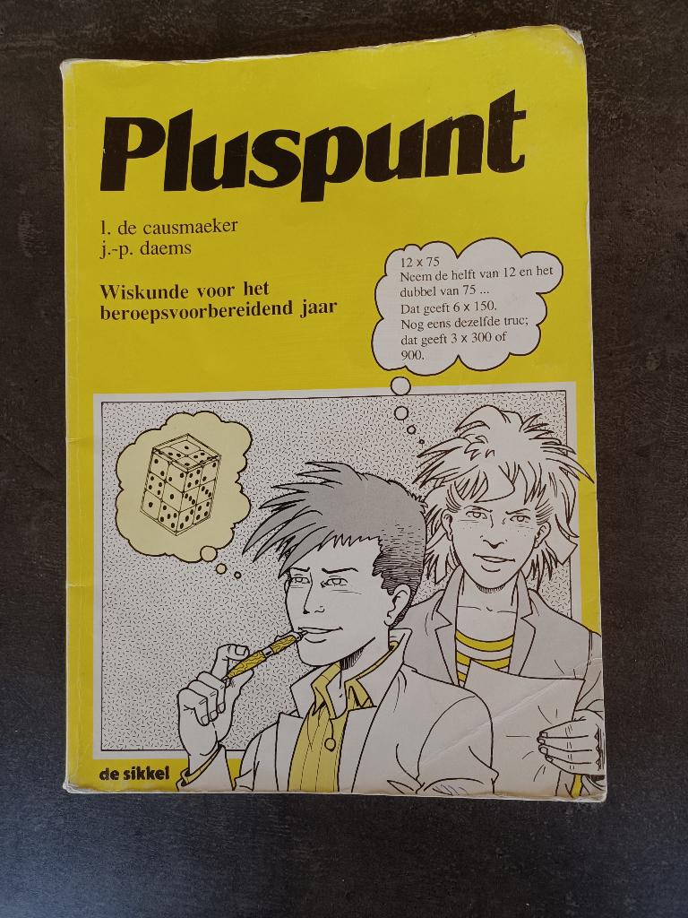 boek pluspunt, wiskunde voor BSO, Boeken, Ophalen, Gelezen, BSO, Wiskunde B