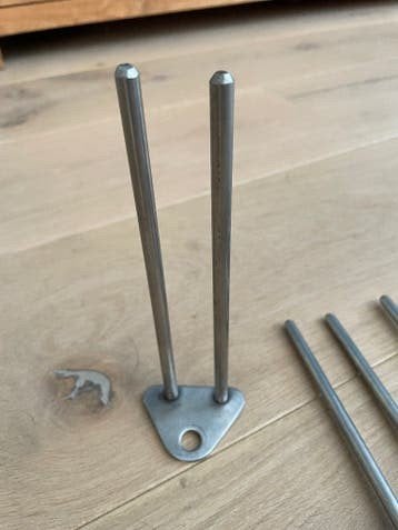 RVS snag ears - set van 4 stuks, Watersport en Boten, Hengelsport | Karpervissen, Ophalen of Verzenden, Zo goed als nieuw