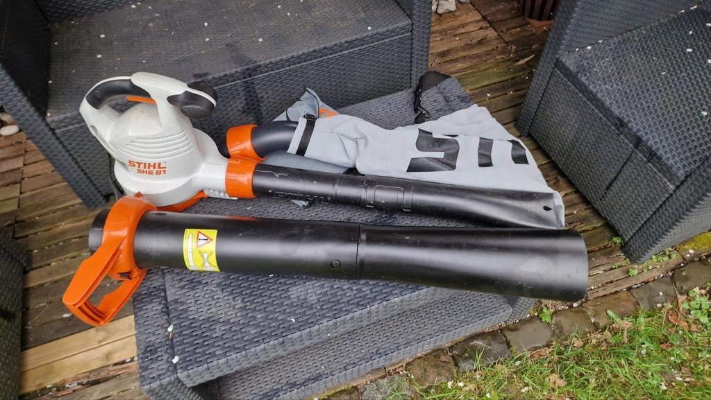 Souffleur de feuilles Stihl SHE 81, Tuin en Terras, Ophalen