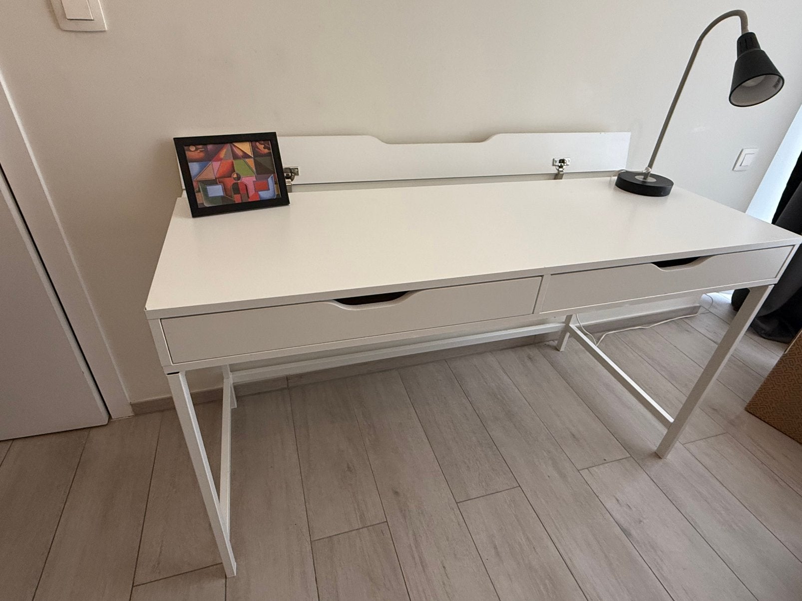 Bureau IKEA Alex ( en tres bon etat, acheté neuf à 149€), Maison & Meubles, 132 cm, Comme neuf, Enlèvement, IKEA