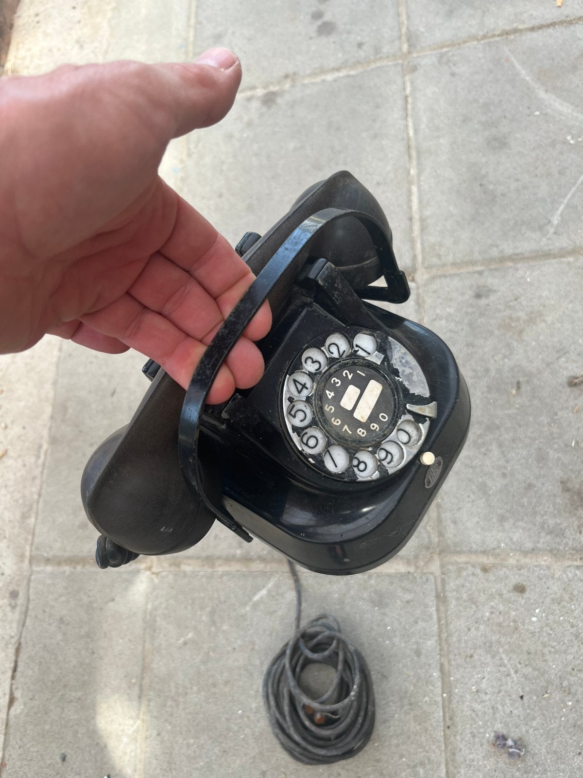 Telefoon bakeliet, Télécoms, Téléphones fixes | Filaires, Enlèvement, Utilisé, Avec cadran rotatif