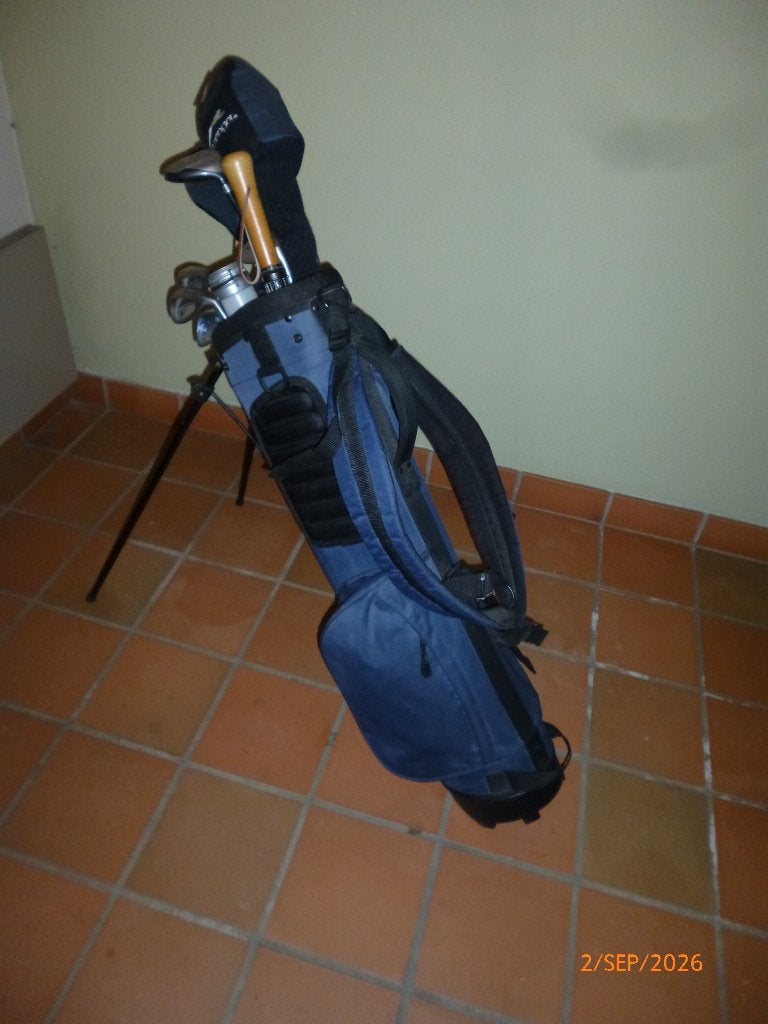 golftas met set golfclubs, Sports & Fitness, Golf, Enlèvement, Utilisé, Set, Autres marques