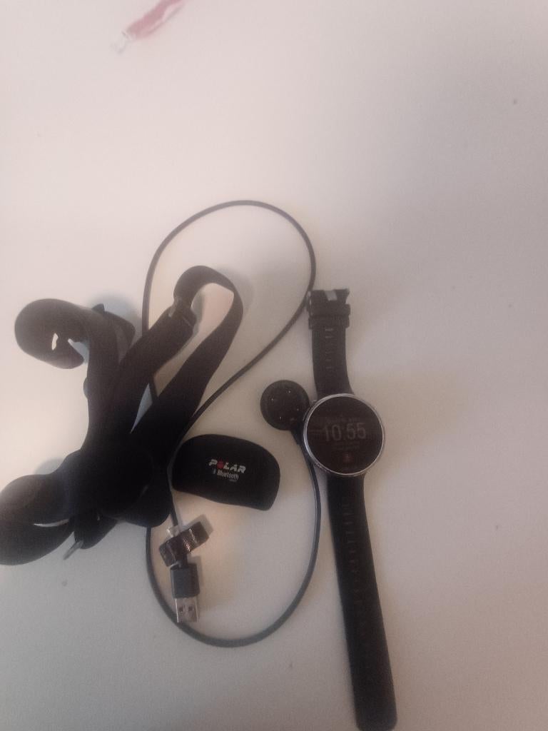 Polar V2 met h7 hartslagband, Sports & Fitness, Cardiofréquencemètres, Enlèvement ou Envoi, Utilisé, Polar, Avec ceinture thoracique