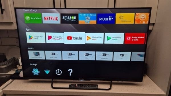 tv Sony smart Android 109cm 43pouces, Ophalen, LED, Zo goed als nieuw, Smart TV