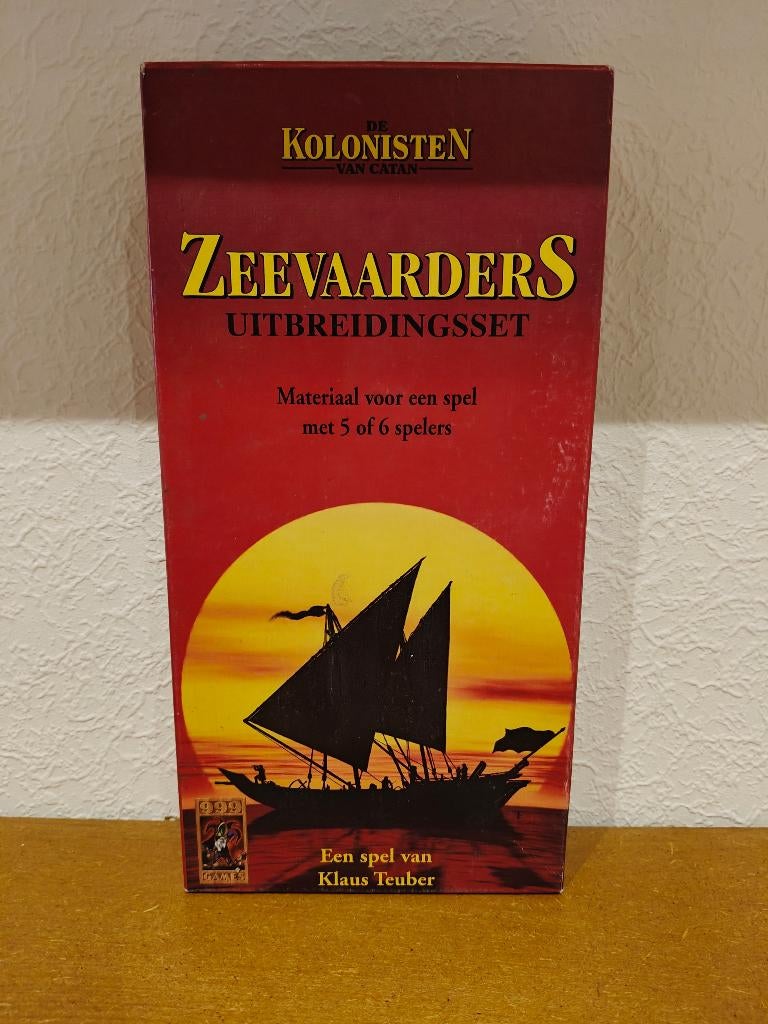 De Kolonisten van Catan Zeevaarders uitbreidingsset, Hobby en Vrije tijd, Ophalen of Verzenden, Gebruikt