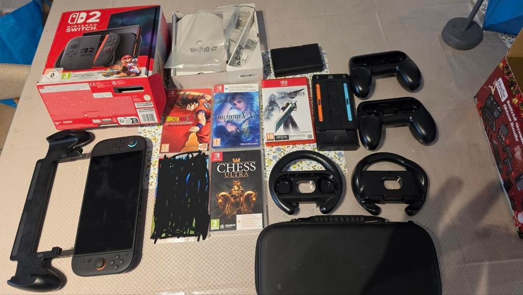 Nintendo switch 2 met games en accessoires, Enlèvement, Avec jeux