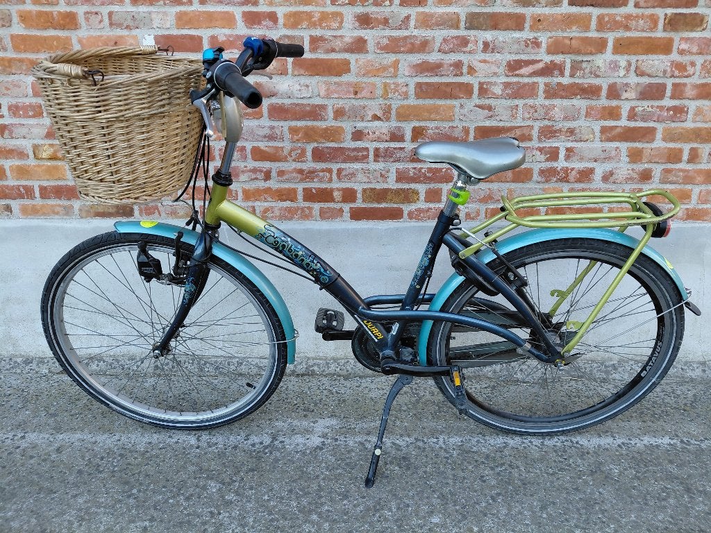 meisjesfiets 26 inch merk batavus, Fietsen en Brommers, Fietsen | Meisjes, Zo goed als nieuw, Handrem, BATAVUS, Ophalen