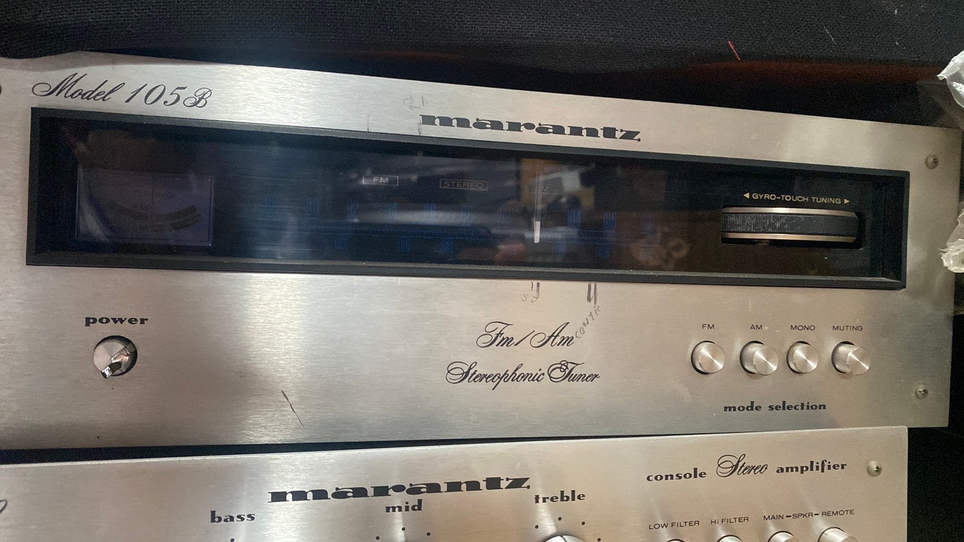 MARANTZ Modèle 105B, Enlèvement, Utilisé