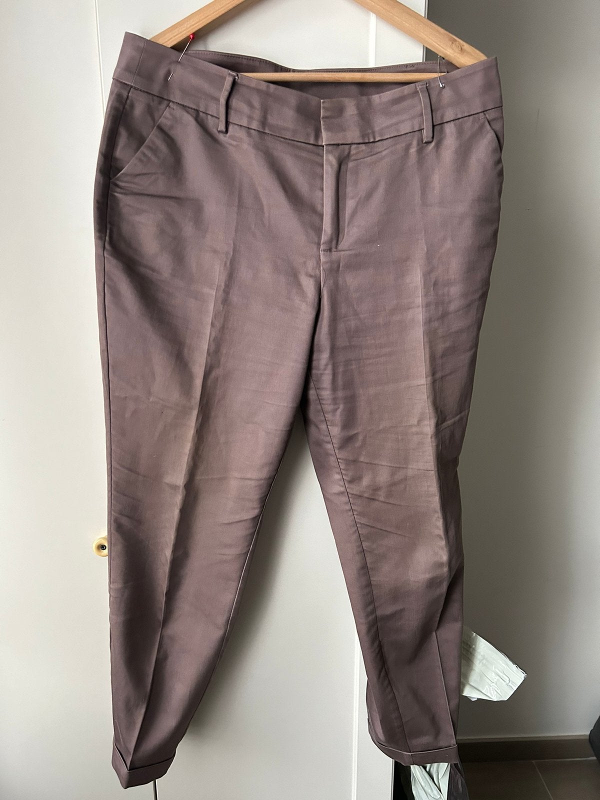 Pantalon femme T40/42, Enlèvement, Porté, Brun