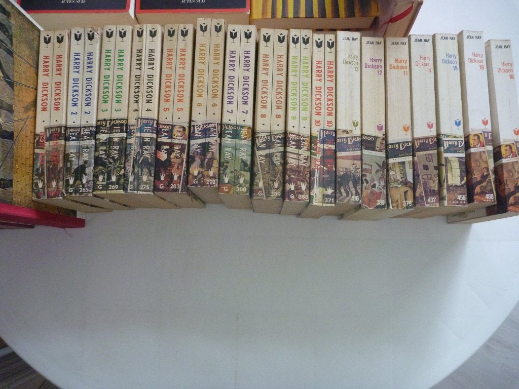 Harry DICKSON intégrale en 16 volumes, Enlèvement, Jean RAY, Belgique, Comme neuf