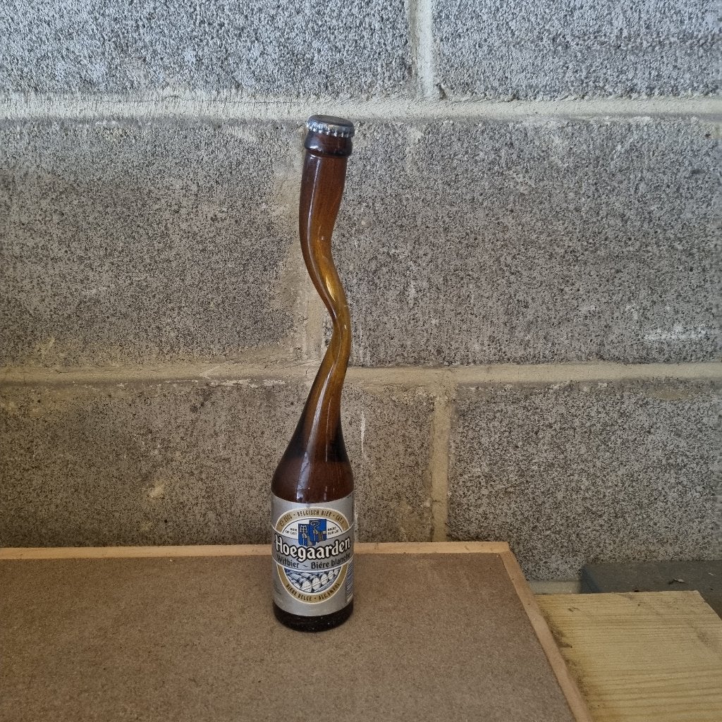 Bouteille de bière Hoegaarden (modèle 2), Verzamelen, Ophalen of Verzenden, Gebruikt, Flesje(s), Overige merken