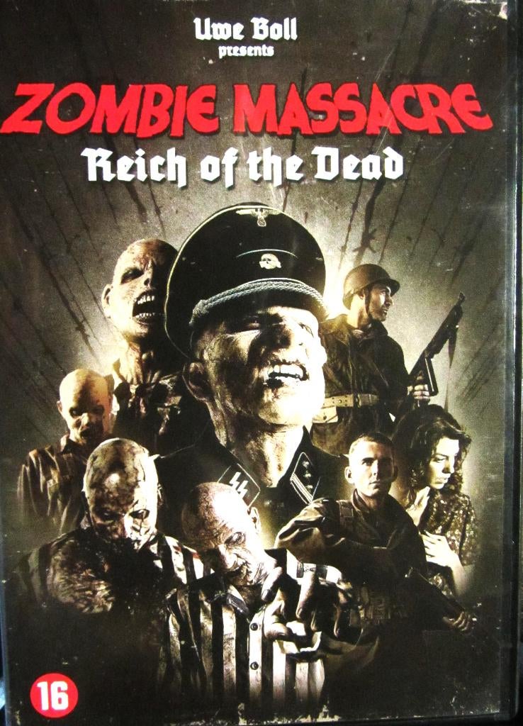 DVD HORROR- ZOMBIE MASSACRE, REICH OF THE DEAD, Tous les âges, Enlèvement ou Envoi, Comme neuf, Vampires ou Zombies