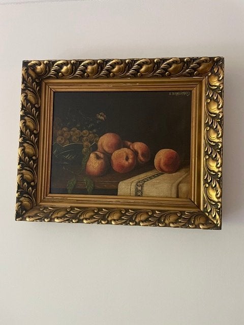schilderij stilleven van vruchten, Antiek en Kunst, Ophalen, Stilleven