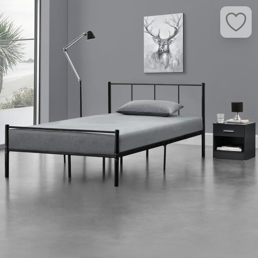Cadre de lit en métal, Maison & Meubles, Chambre à coucher | Lits, Neuf, Enlèvement ou Envoi, 120 cm, 200 cm