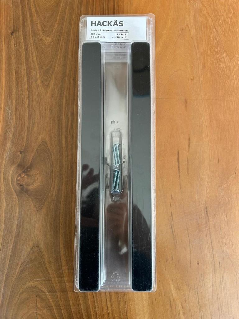 Ikea Hackas kastdeur handgreep 300 mm - 3 x 2 stuks, Ophalen, Minder dan 50 cm, Nieuw, Minder dan 25 cm