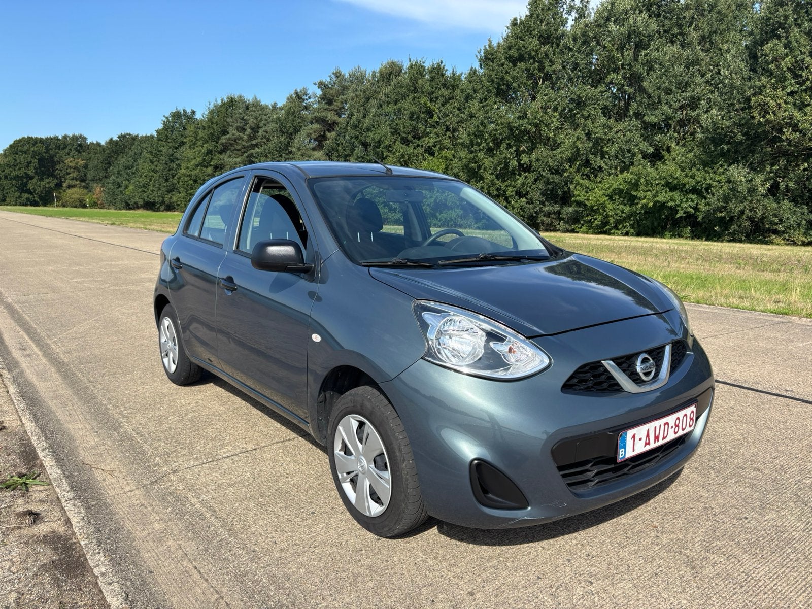 Hele mooie Nissan Micra 1.2 benzine airco euro 6B gekeurd!!!, Auto's, Voorwielaandrijving, Euro 6, Micra, Handgeschakeld