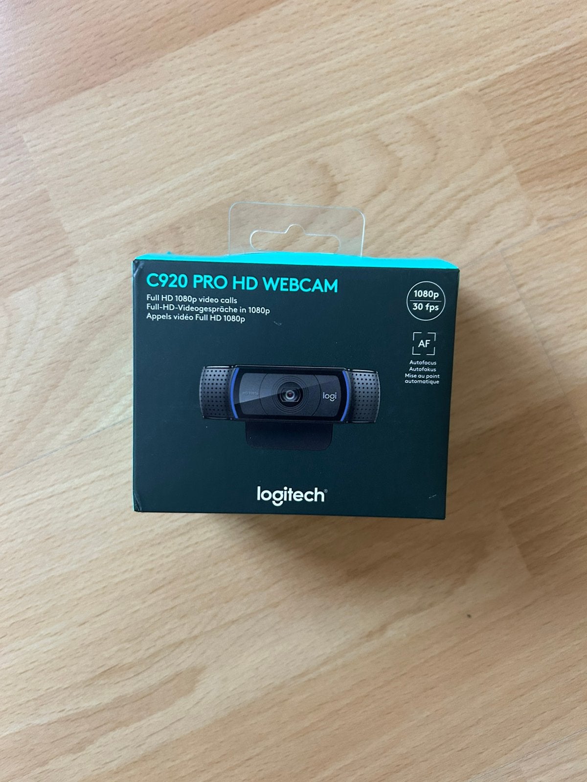 Logitech C920 PRO HD Webcam, Computers en Software, Webcams, Ophalen, Zo goed als nieuw