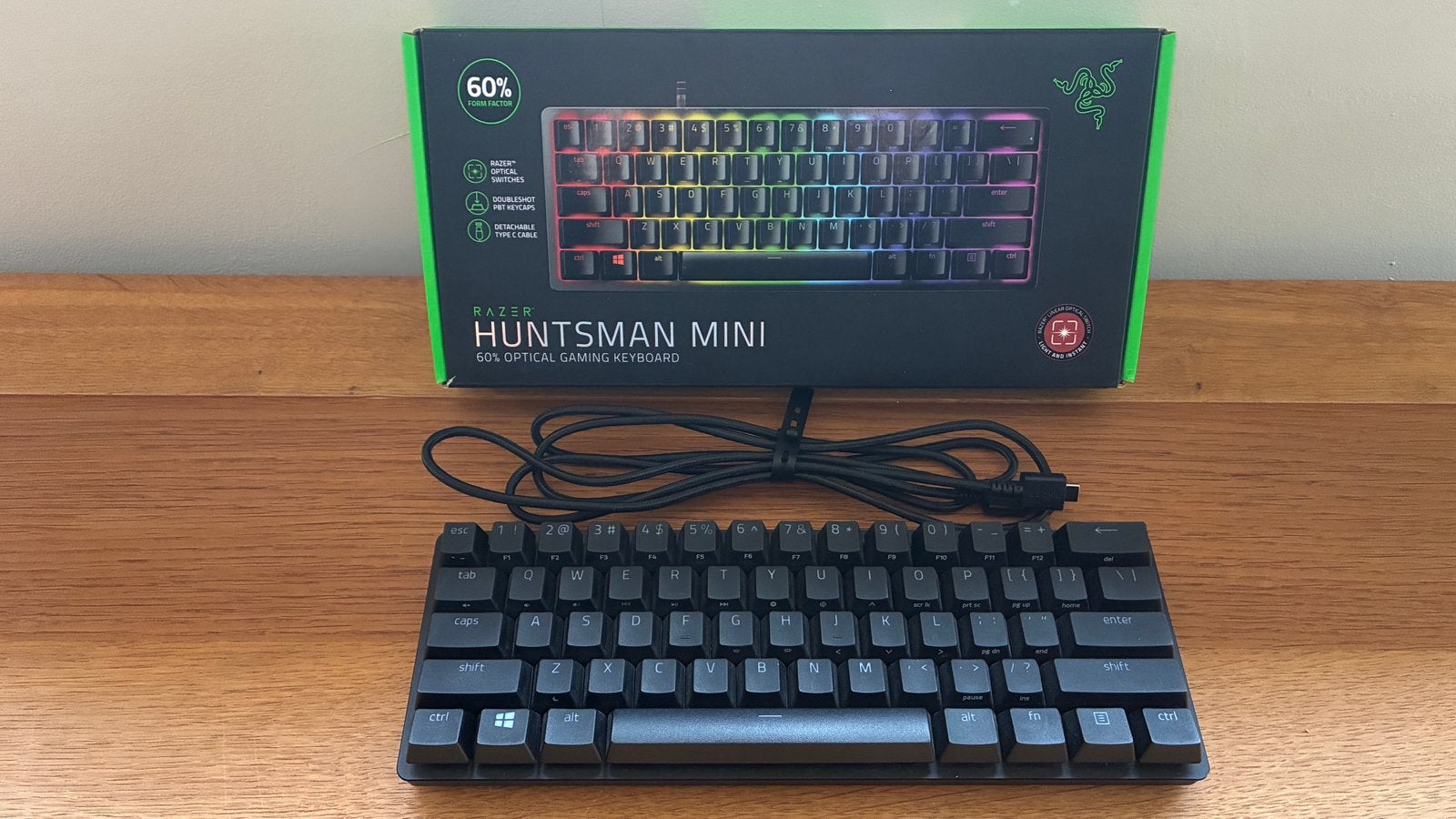 Razer Huntsman Mjni, Informatique & Logiciels, Clavier gamer, Enlèvement ou Envoi, Comme neuf, Qwerty