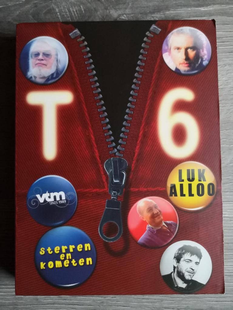 dvd box Luk Alloo - TV6 - sterren en kometen (VTM), Cd's en Dvd's, Dvd's | Tv en Series, Ophalen of Verzenden