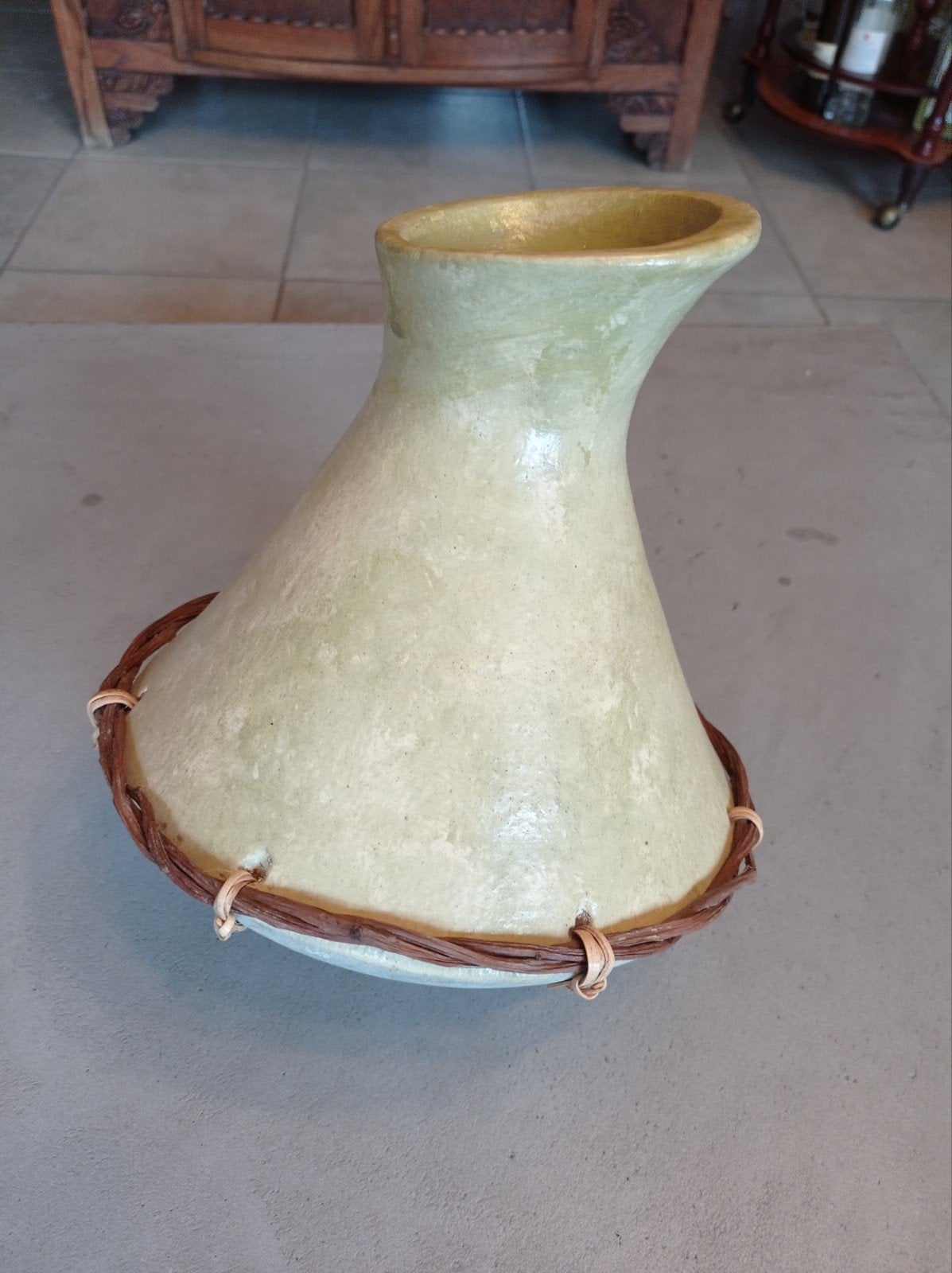 Poterie originale et branches d olivier, Hobby & Loisirs créatifs, Enlèvement, Comme neuf