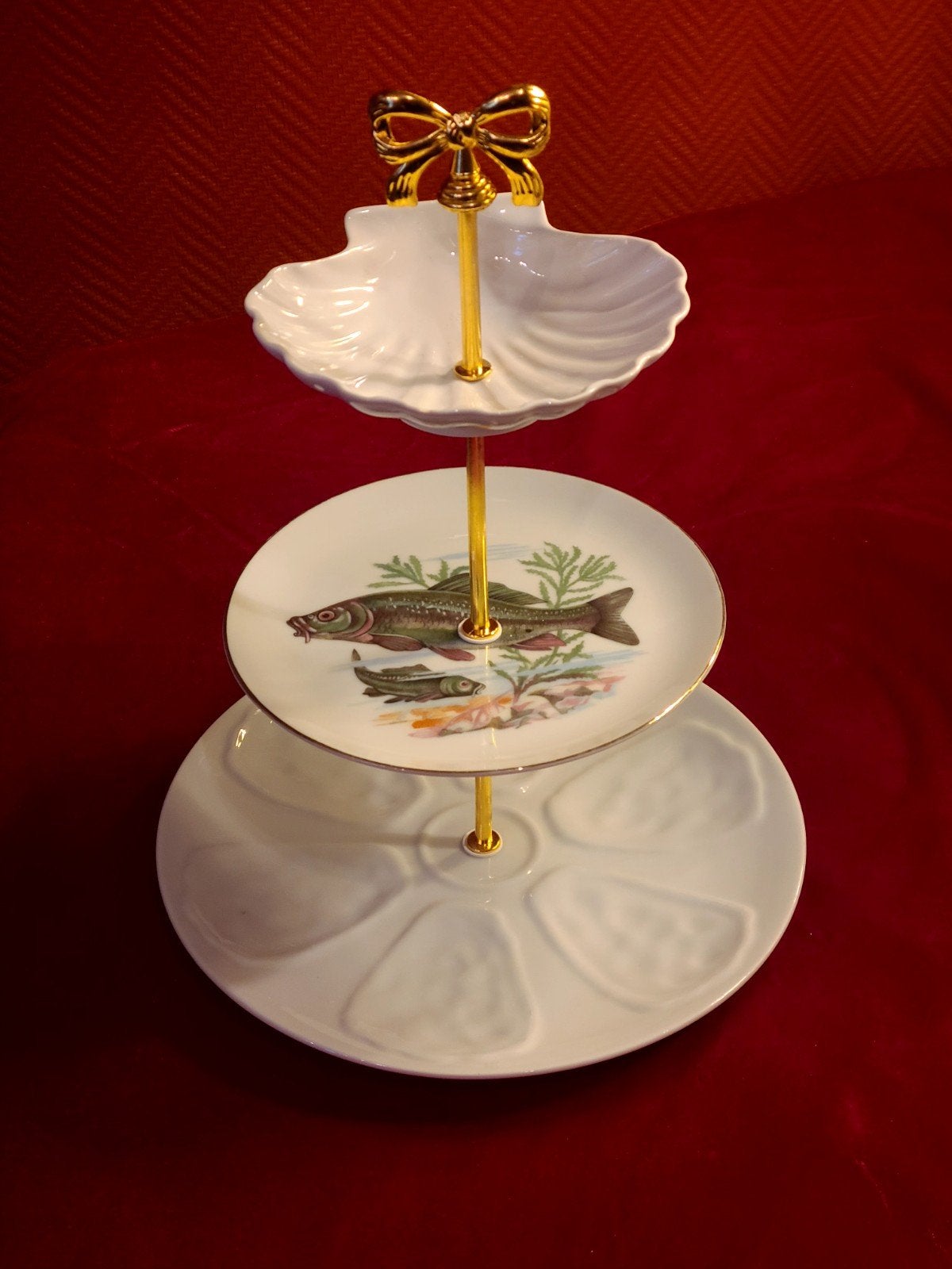 Thème Etagère « Poissons et crustacés », Enlèvement