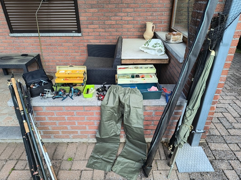 visgerief, Watersport en Boten, Ophalen, Gebruikt